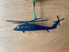 Helicopter Christmas Ornament, Military Gifts, Personalized Gifts, Rustic Metal Tree Ornament